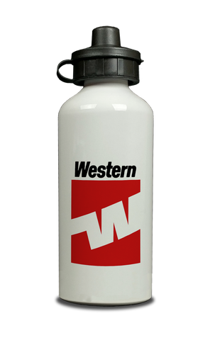 Western Airlines Last Logo Aluminum Water Bottle