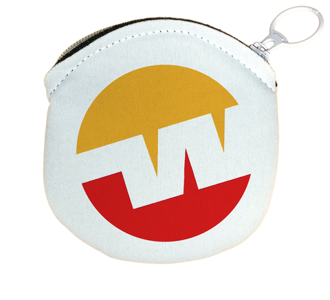 Western Airlines Timetable Cover Round Coin Purse