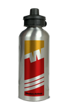 Western Airlines Timetable Cover Aluminum Water Bottle