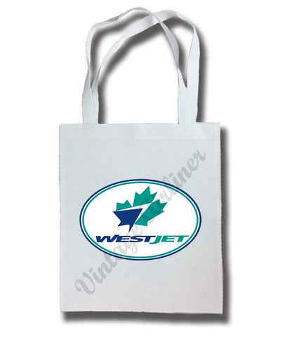 WestJet Airlines Logo Tote Bag