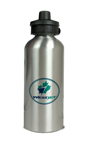 WestJet Airlines Logo  Aluminum Water Bottle