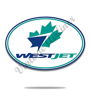 WestJet Airlines Logo Round Coaster