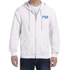 New PSA Logo Zipped Hooded Sweatshirt