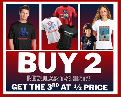 Buy Two Get One 50% Off All Shirts!