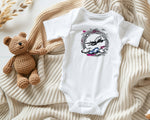 Valentine Heart in the Clouds Infant Bodysuit