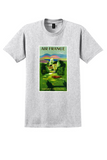 Air France Great Britain T-Shirt - Boucher Countryside Poster - Ash