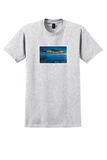 Imperial Airways White Star Line T-Shirt - Vintage Liner Poster - Ash