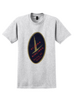Alaska Airlines T-Shirt - Vintage Serving All Alaska Bag Sticker - Ash