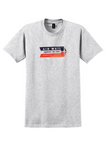 American Airlines T-Shirt - Vintage Air Mail Tomorrow's Mail Today Label - Ash