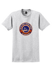Boston-Maine Airways T-Shirt - Vintage Central Vermont Airways Sticker - Ash