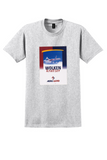 Aero Lloyd T-Shirt - Vintage Wolkenkratzer Bag Sticker - Ash