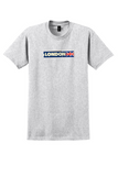 Delta T-Shirt - Vintage To London Union Jack Sticker (Right Half) - Ash