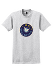 El Al Israel Airlines T-Shirt - Vintage Winged Star Bag Sticker - Ash