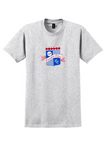 Finnair T-Shirt - Vintage Executive Class Crest Bag Sticker - Ash