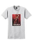 Iberia T-Shirt - Vintage Flamenco Dancers Bag Sticker - Ash