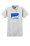 Icelandair T-Shirt - Vintage Agent For Icelandair Sticker - Ash