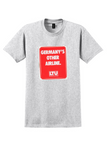 LTU International Airways T-Shirt - Vintage Germany's Other Airline Sticker - Ash