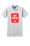 LTU International Airways T-Shirt - Vintage Jot We De Sticker - Ash