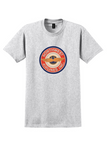 Northwest Airlines T-Shirt - Vintage U.S. Airmail Wings Bag Sticker - Ash