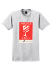 Royal Brunei T-Shirt - Vintage Fragile Handling Label - Ash