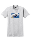 Transwede T-Shirt - Vintage Jet Nose Bag Sticker - Ash