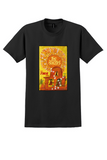 Fly TWA Jets Los Angeles T-Shirt - David Klein Mission Bells Poster - Black