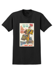 Fly TWA Jets Rome T-Shirt - David Klein Swiss Guard Poster - Black