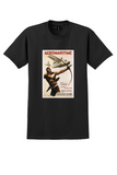 Aeromaritime West Africa T-Shirt - Brenet Archer Poster - Black