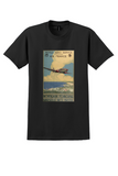 Potez Aero Service T-Shirt - Vintage South of France Poster - Black