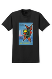 Air France Italy T-Shirt - Georget Harlequin Venice Poster - Black