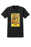Air India London T-Shirt - Vintage Psychedelic Union Jack Poster - Black