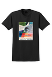 American Airlines 707 T-Shirt - Vintage Jet Flagship Poster - Black