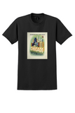 American Airlines Chicago T-Shirt - Vintage Skyscraper Poster - Black
