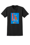 Alaska Airlines Alaska T-Shirt - Vintage Moose Poster - Black