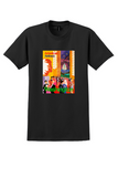 American Airlines Washington T-Shirt - Vintage Kennedy Center Poster - Black