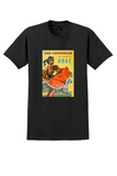 BOAC Caribbean T-Shirt - Vintage Dancer Poster - Black
