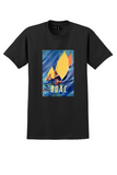 BOAC Far East T-Shirt - Judd Junk Boat Poster - Black