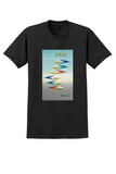 BOAC Speedbird T-Shirt - Vintage Speedbird Mobile Poster - Black