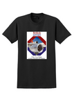 British Airways TriStar T-Shirt - Vintage Superflights Poster - Black