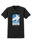 CIDNA Orient Flying Arrow T-Shirt - Maurus Paris-Istanbul Poster - Black
