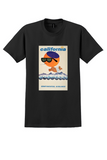 Continental Airlines California T-Shirt - Vintage Sunglasses Sun Poster - Black