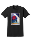 Crociera Aerea del Decennale T-Shirt - Vintage 1933 Balbo Poster - Black
