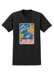 Crociera Aerea Transatlantica T-Shirt - Vintage 1931 Balbo Poster - Black