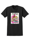 Delta Atlanta T-Shirt - Vintage City Collage Poster - Black