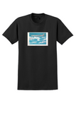 Delta DC-8-61 Fan-Jet T-Shirt - Vintage Airliner Poster - Black