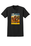 Iberia Spain T-Shirt - Vintage 1961 DC-8 Horsemen Poster - Black