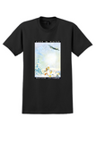 Lufthansa Winter T-Shirt - Vintage Auch im Winter Poster - Black