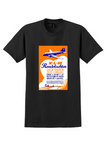KLM Zuid-Limburg T-Shirt - Vintage Sightseeing Flights Poster - Black