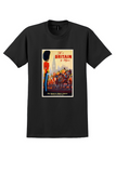 Pan Am Britain T-Shirt - Vintage Horse Guards Poster - Black