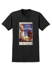 Pan Am Guatemala T-Shirt - Vintage 1938 Market Poster - Black